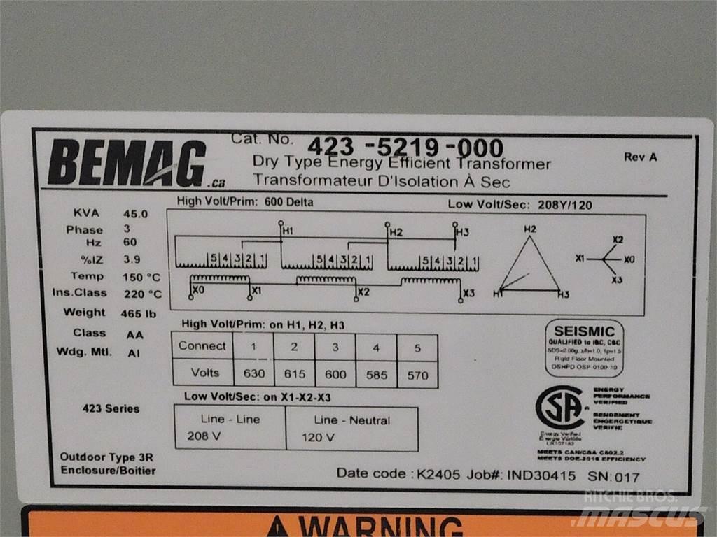  BEMAG 423-5219-000 Construction - Autres