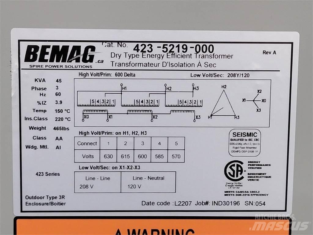  BEMAG 423-5219-000 Construction - Autres