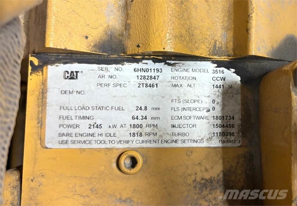 CAT 3516B Générateurs diesel
