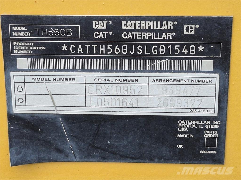 CAT TH560B Télescopique agricole