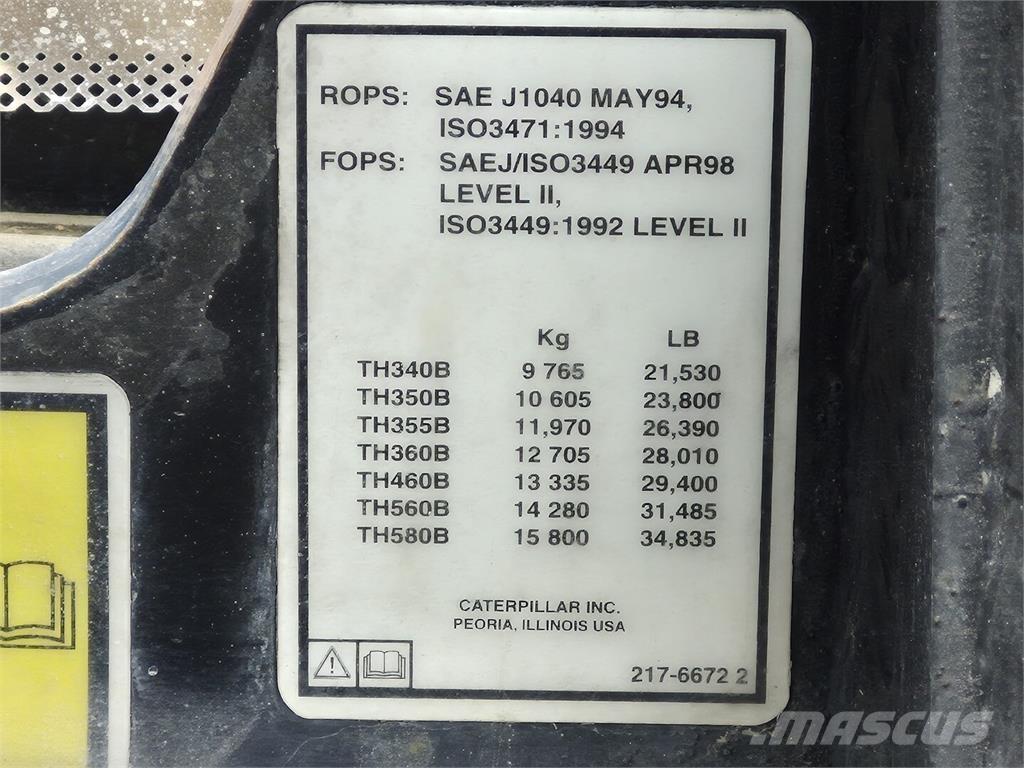 CAT TH560B Télescopique agricole