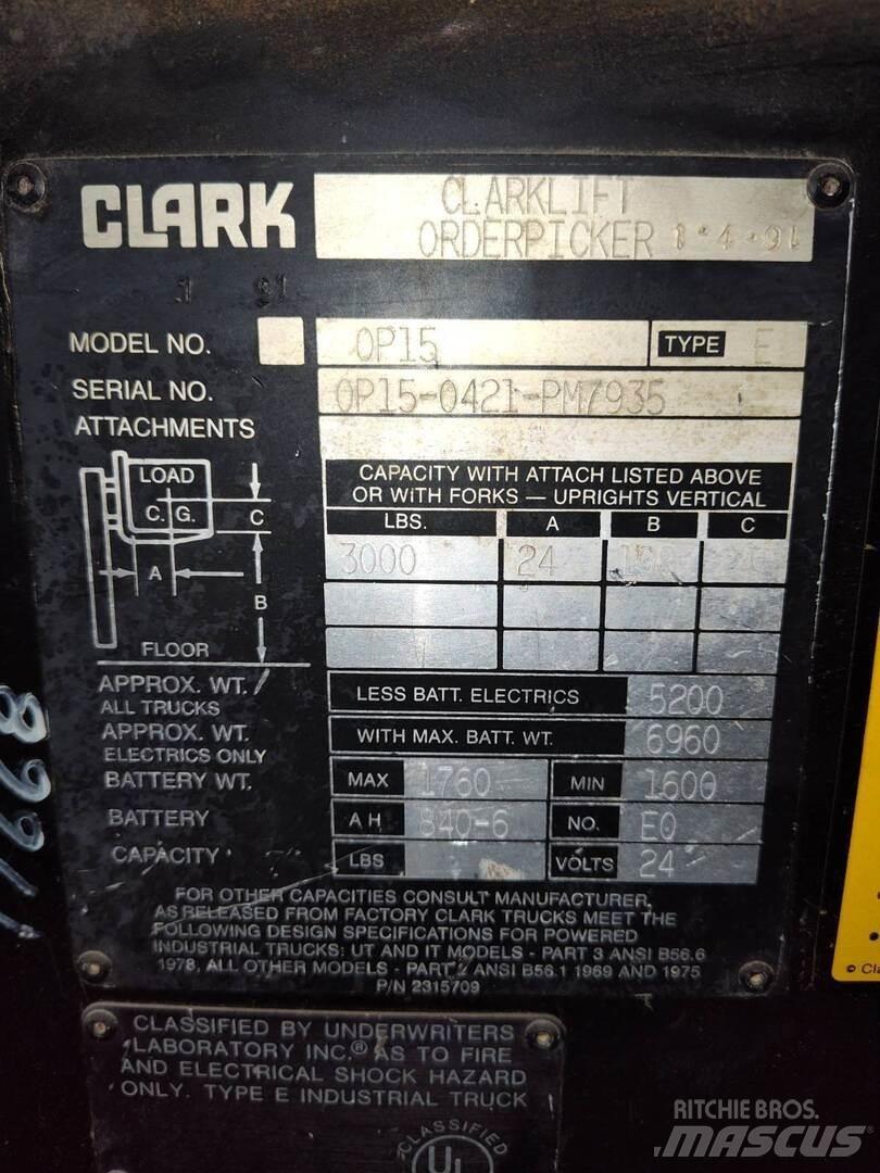 Clark OP-15 Construction - Autres