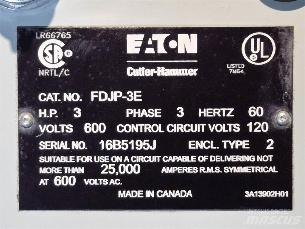  CUTLER-HAMMER FDJP-3E Construction - Autres