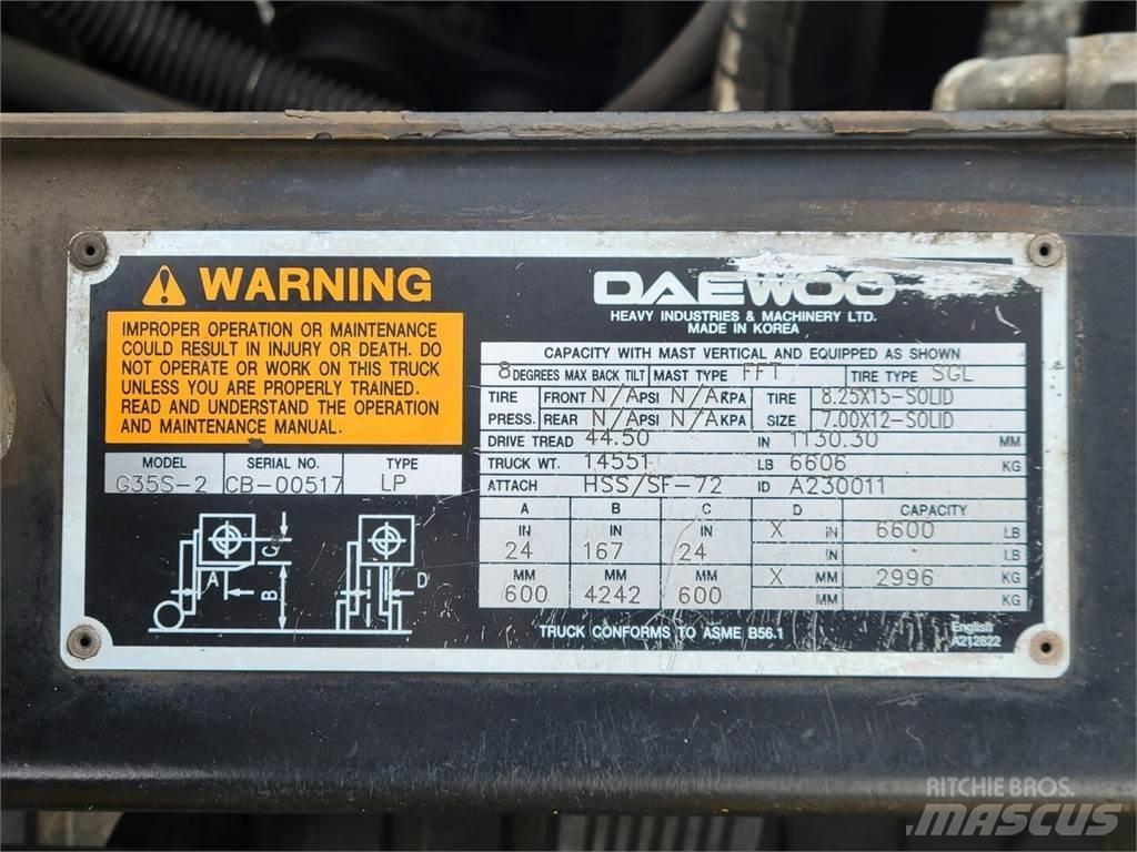 Daewoo G35S-2 Construction - Autres