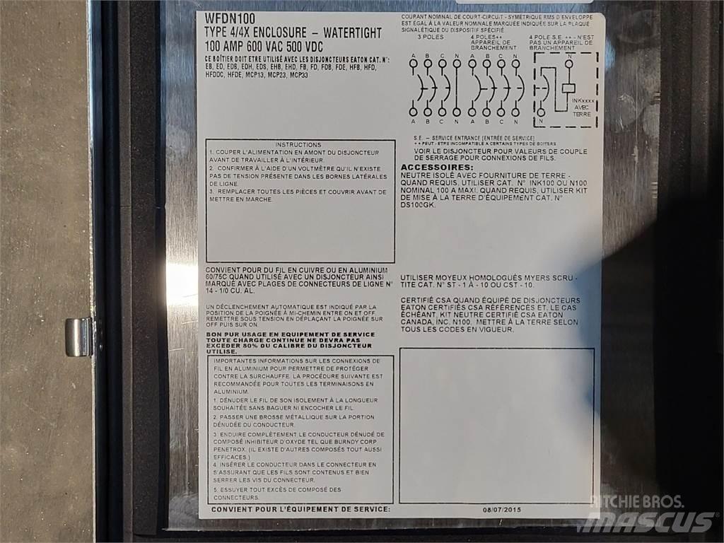 Eaton WFDN100 Construction - Autres
