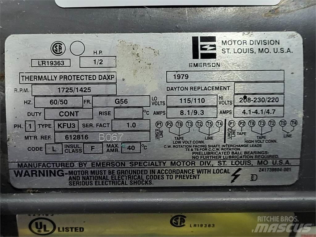  EMERSON 1979 Moteur Industriel