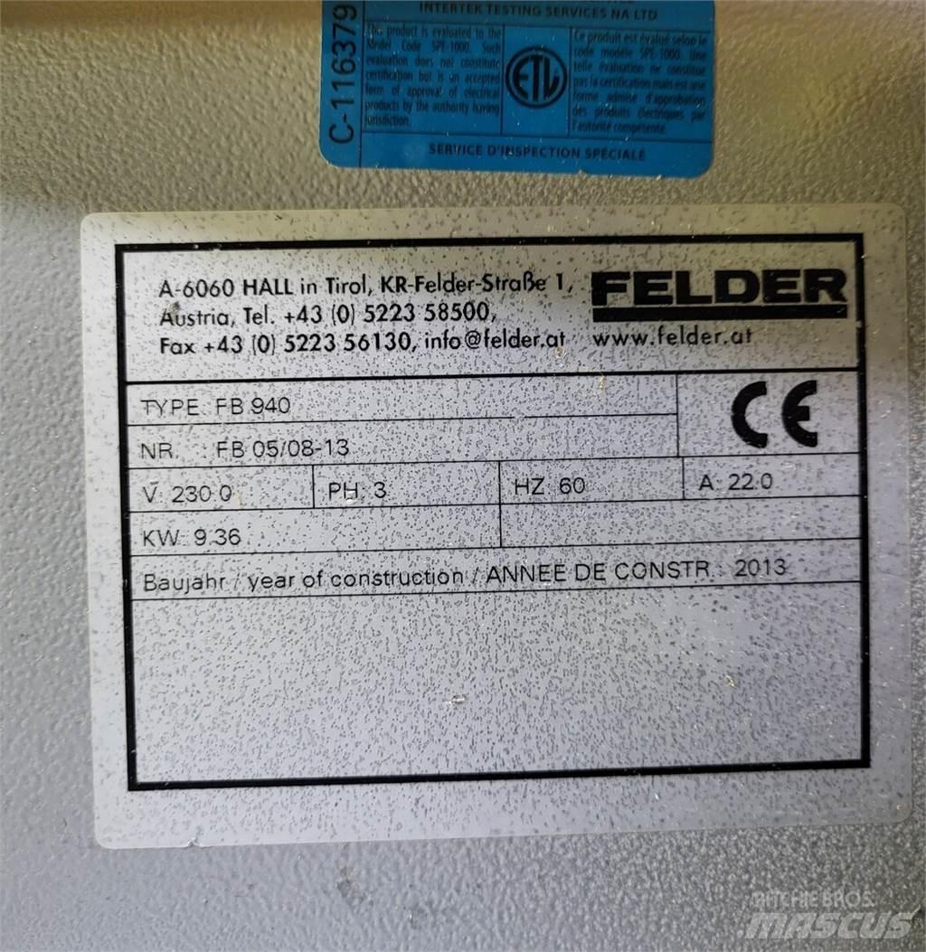  FELDER FB 940 Construction - Autres