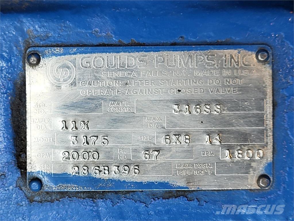  GOULDS 3175 Pompe à eau / Motopompe