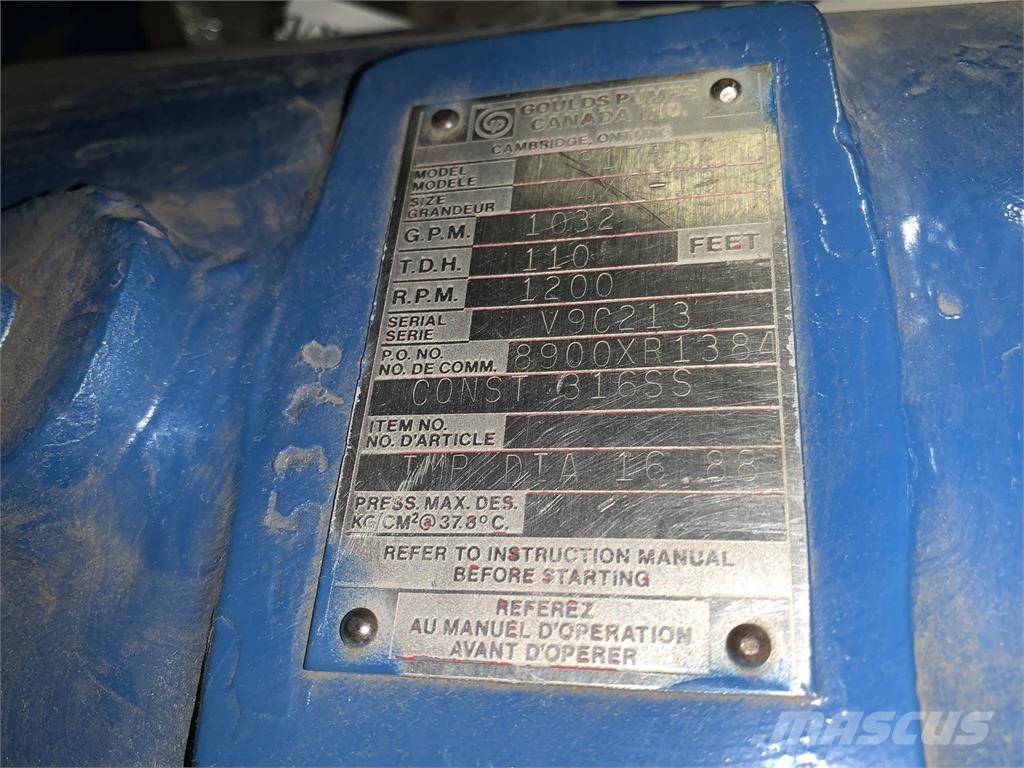  GOULDS 3175 Pompe à eau / Motopompe