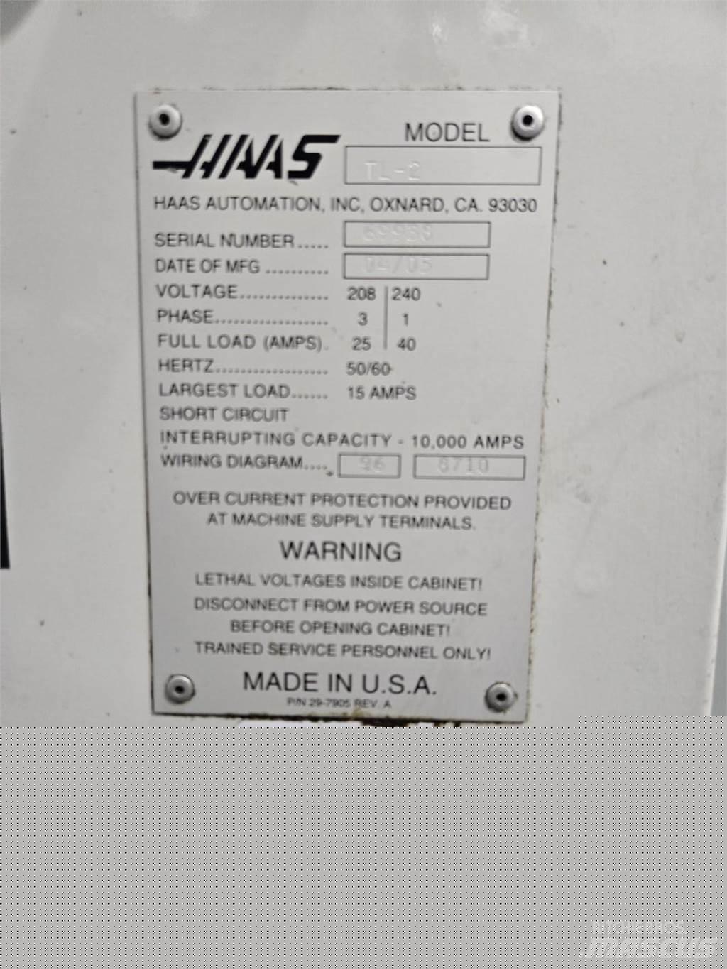 Haas TL2 Construction - Autres