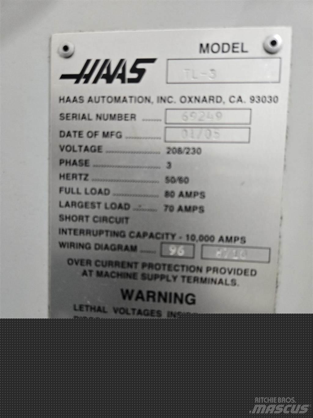 Haas TL3 Construction - Autres
