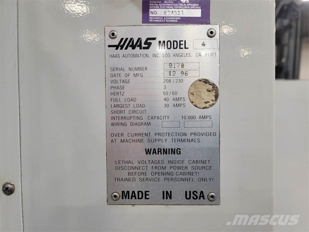 Haas VF-4 Construction - Autres