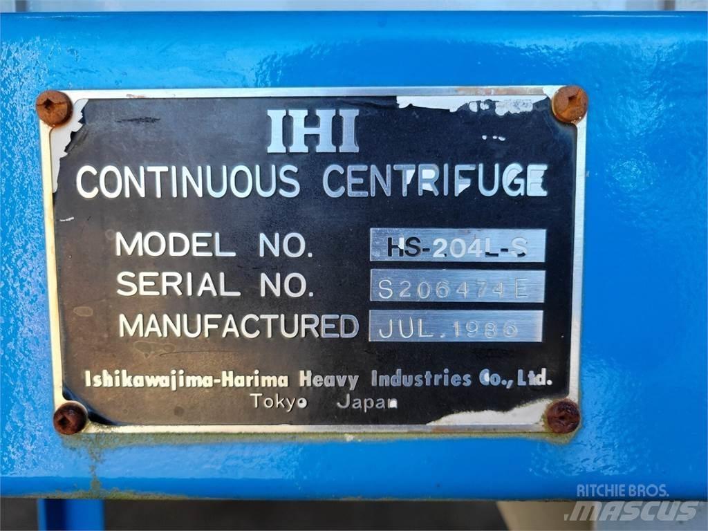 IHI HS-204L-S Accessoires et pièces pour foreuse