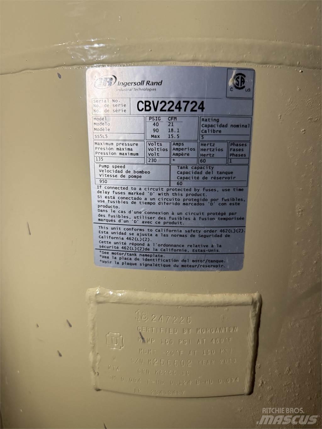 Ingersoll Rand SS5L5 Compresseur