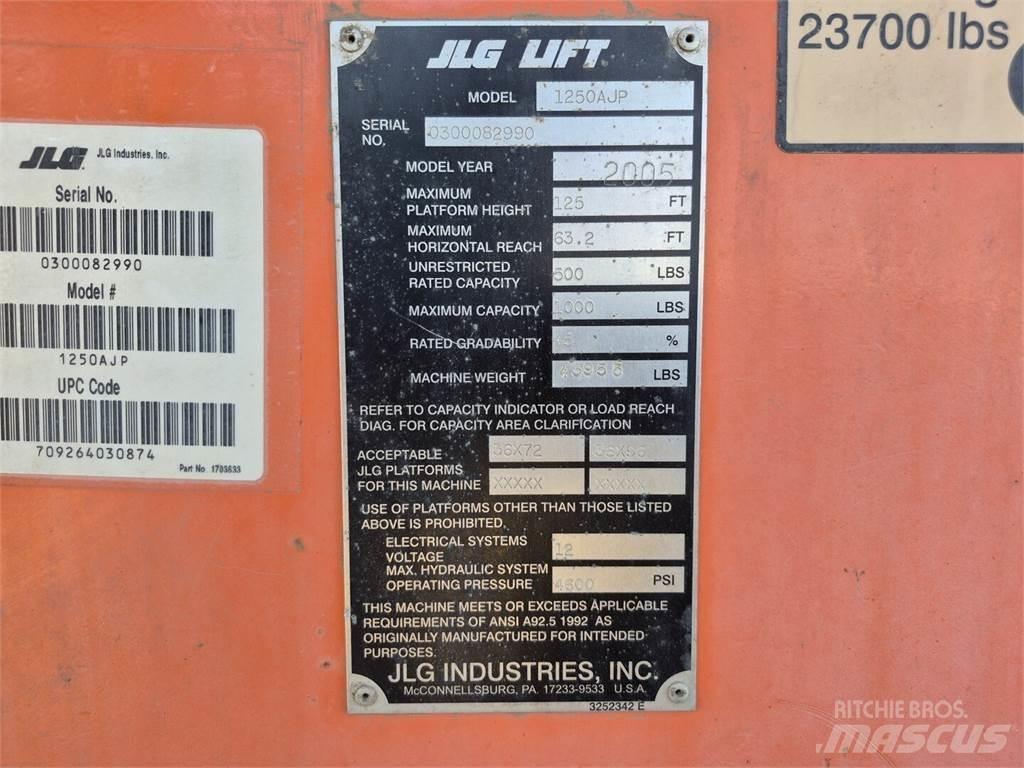 JLG 1250AJP Nacelles articulées