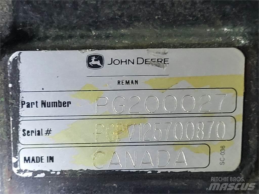 John Deere PG200027 Pompe à eau / Motopompe
