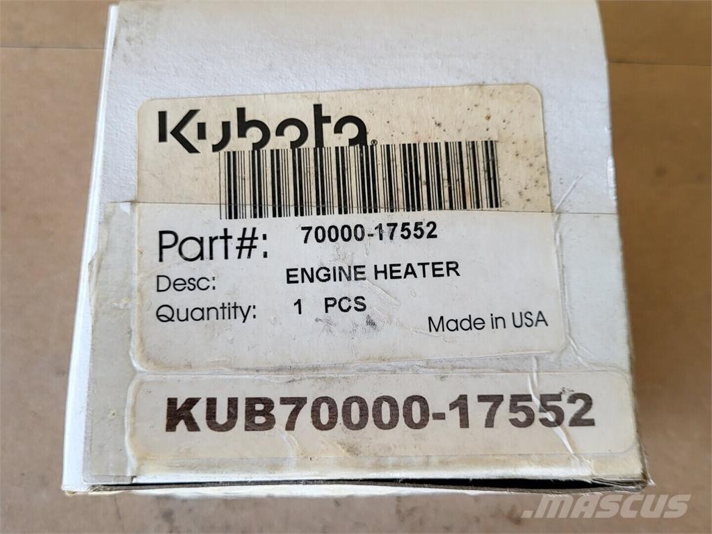 Kubota 70000-17552 Moteur
