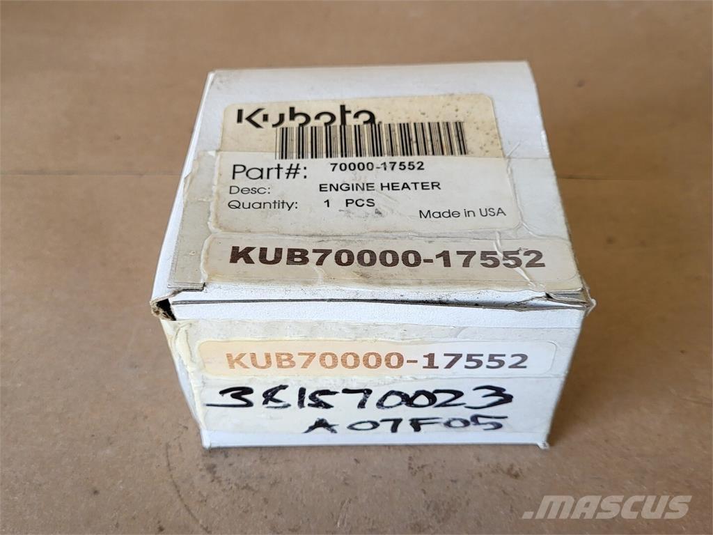 Kubota 70000-17552 Moteur