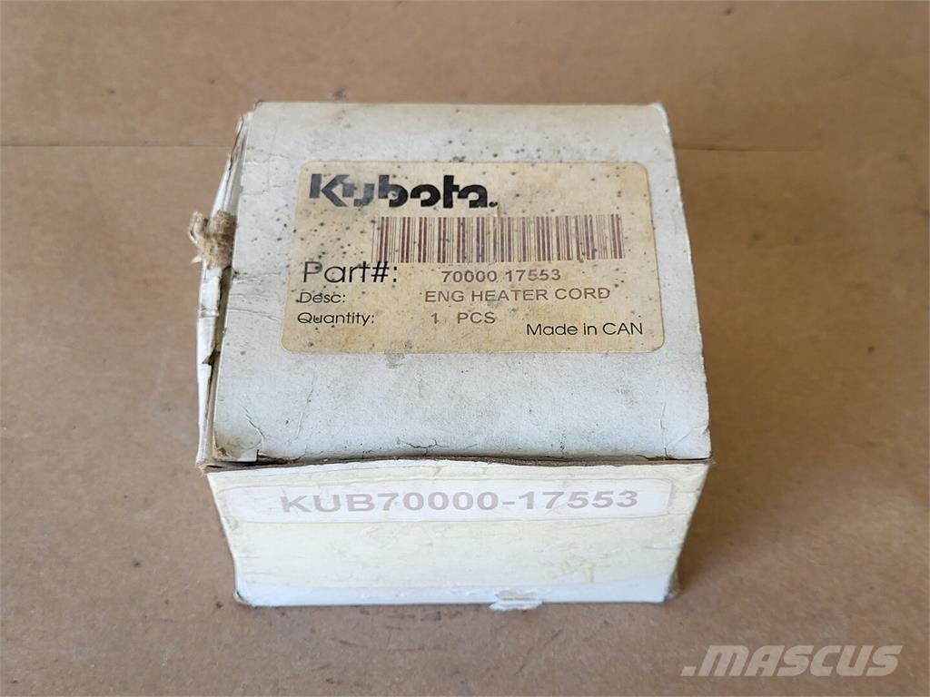 Kubota 70000-17553 Construction - Autres