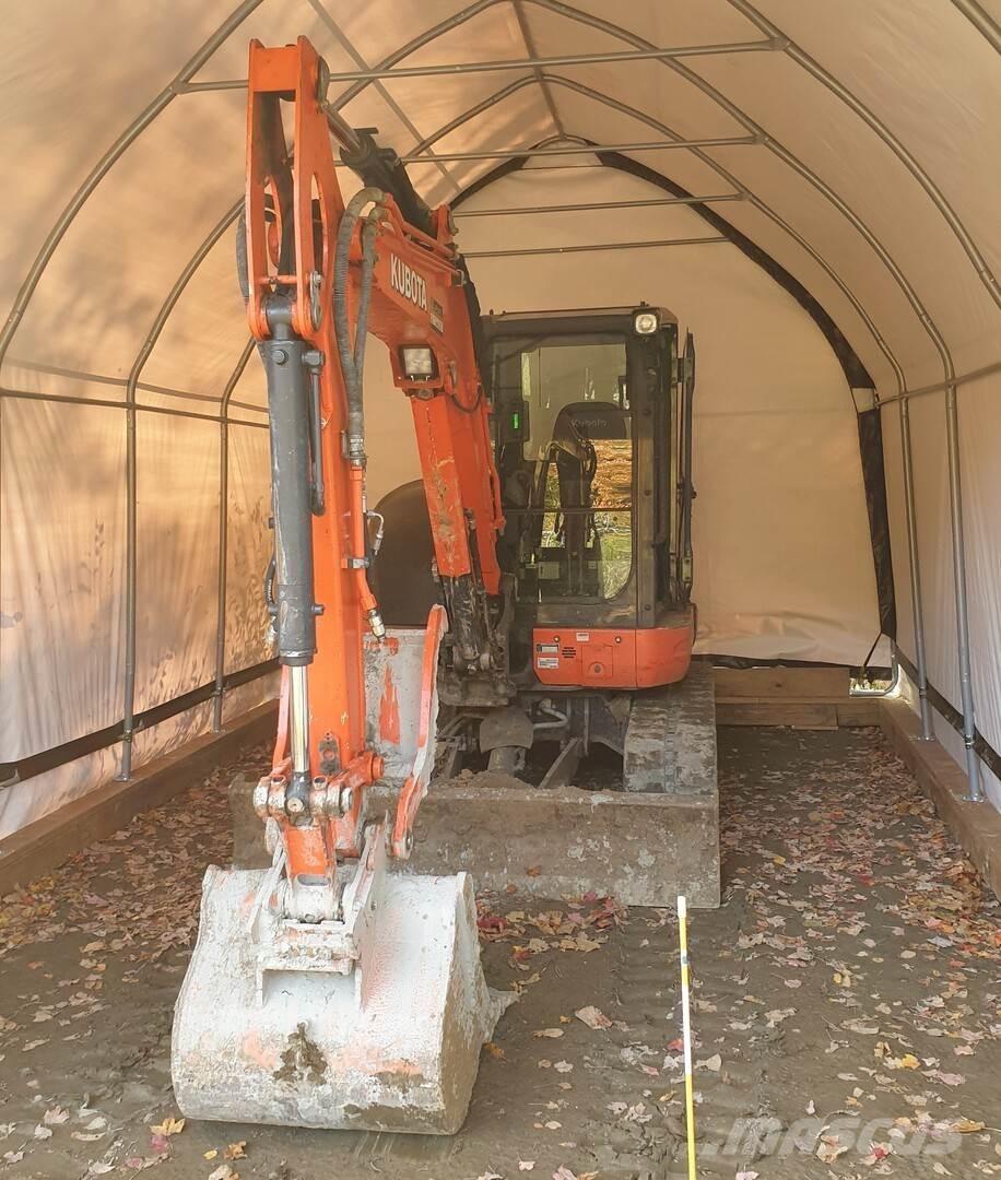Kubota U55-4 Pelle sur pneus