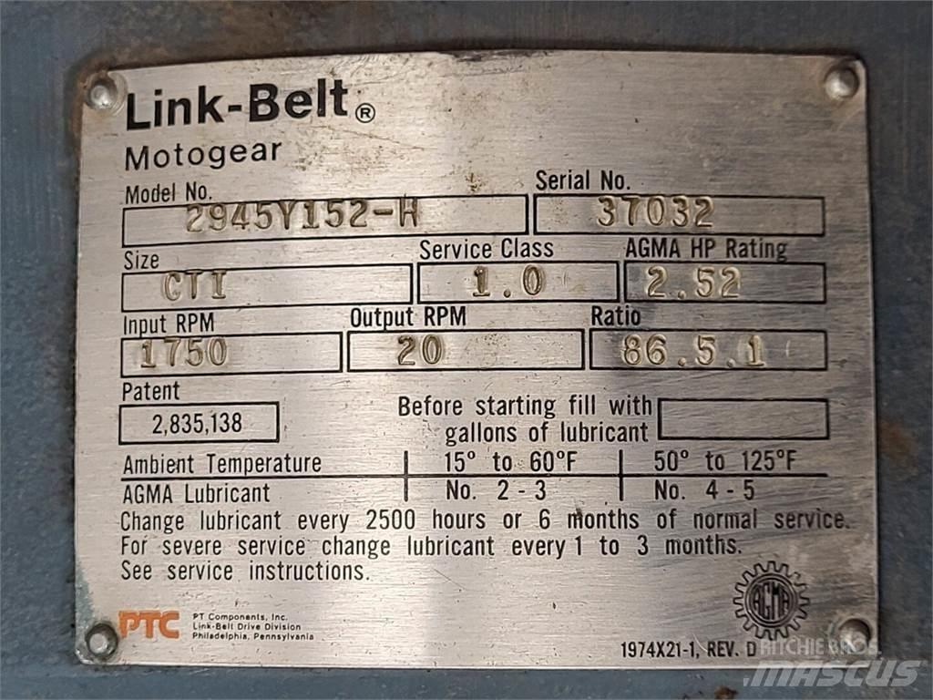Link-Belt 2945Y152-H Construction - Autres
