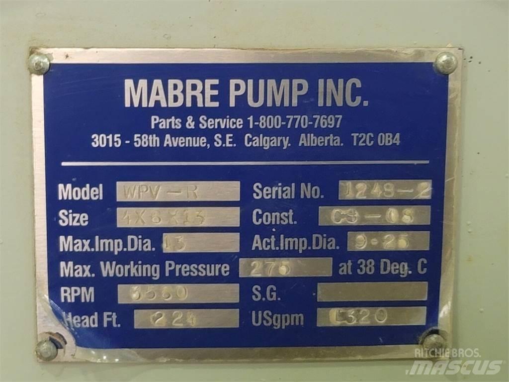  MABRE PUMP WPV-R Pompe à eau / Motopompe