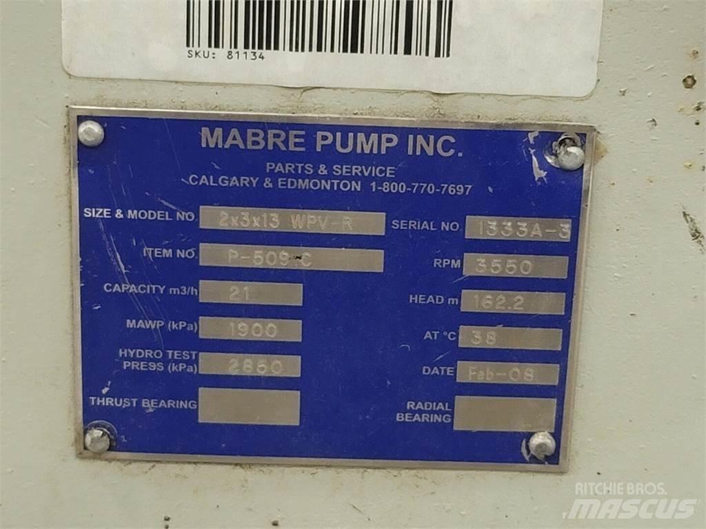  MABRE PUMP WPV-R Pompe à eau / Motopompe