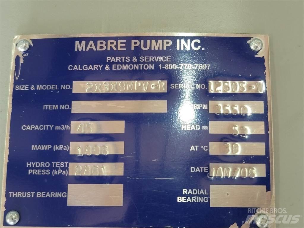  MABRE PUMP WPV-R Pompe à eau / Motopompe