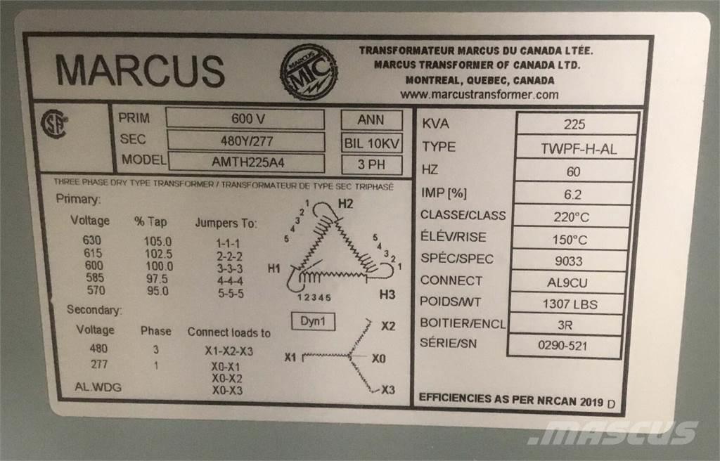  MARCUS AMTH225A4 Construction - Autres