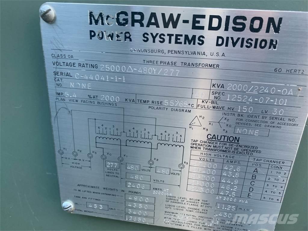  MCGRAW-EDISON Construction - Autres
