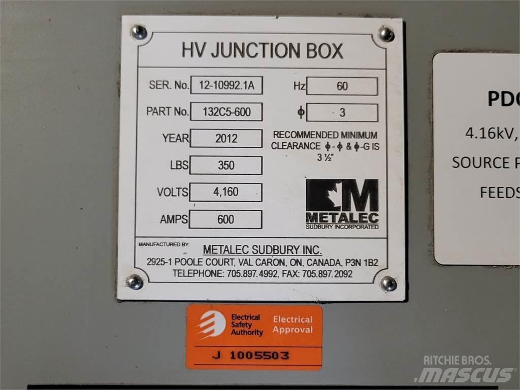  METALEC 132C5-600 Construction - Autres
