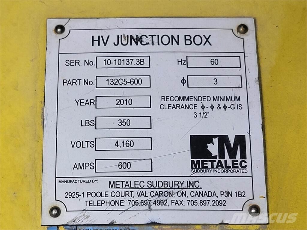  METALEC 132C5-600 Construction - Autres