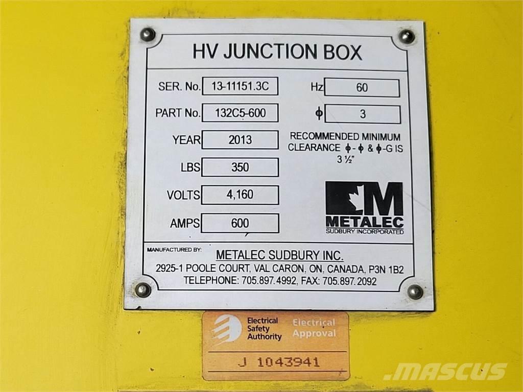  METALEC 132C5-600 Construction - Autres