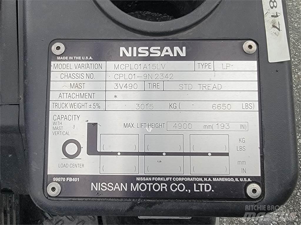 Nissan MCPL01A15LV Construction - Autres