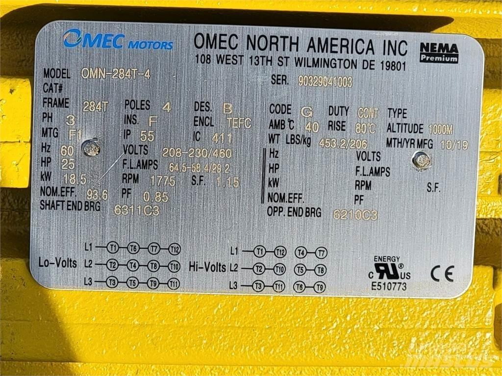  OMEC OMN-284T-4 Moteur Industriel