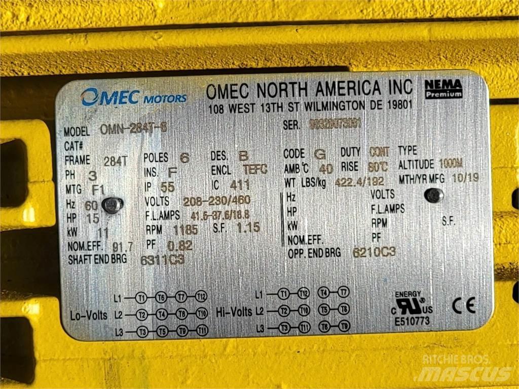  OMEC OMN-284T-6 Moteur Industriel
