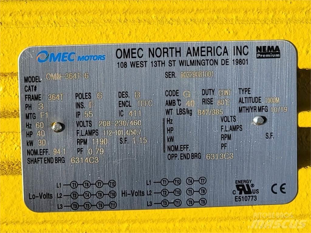  OMEC OMN-364T-6 Moteur Industriel