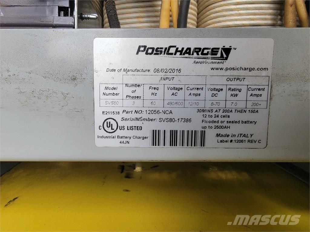  POSICHARGE SVS80 Chargeurs
