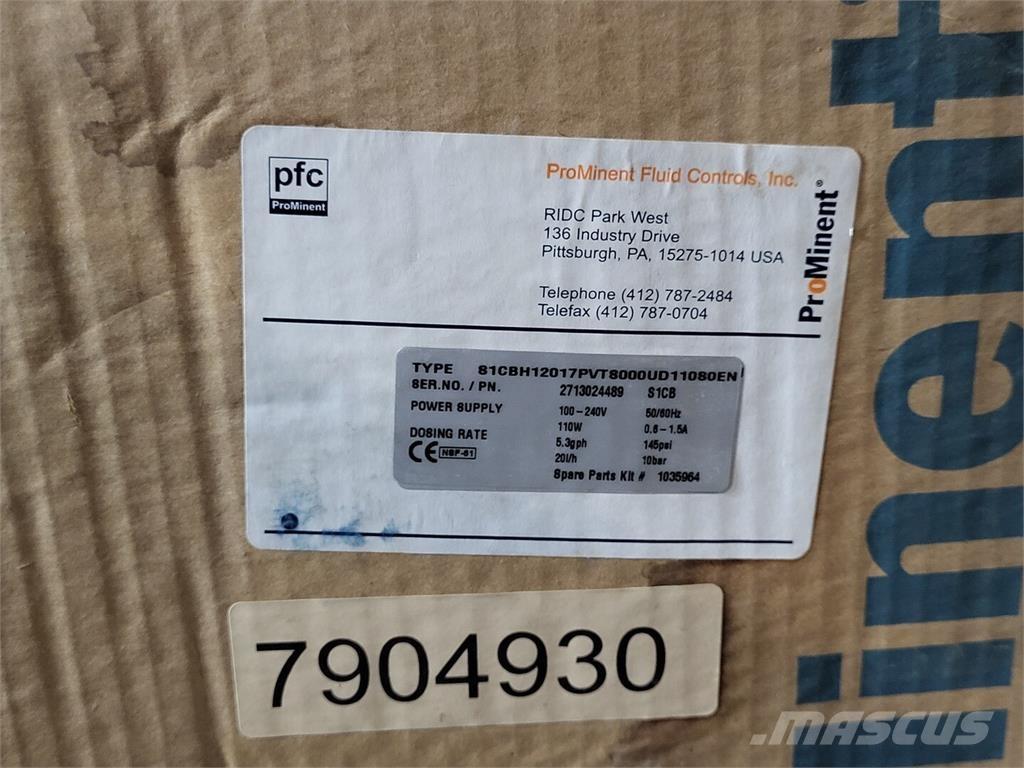  PROMINENT S1CB Pompe à eau / Motopompe