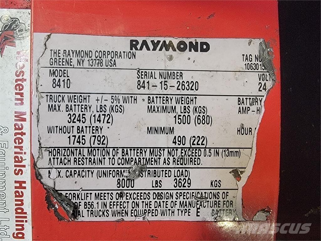 Raymond 8410 Construction - Autres