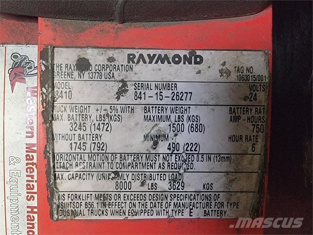 Raymond 8410 Construction - Autres