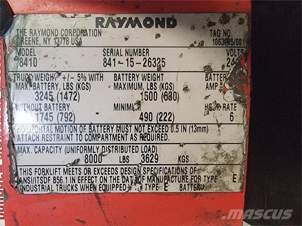 Raymond 8410 Construction - Autres