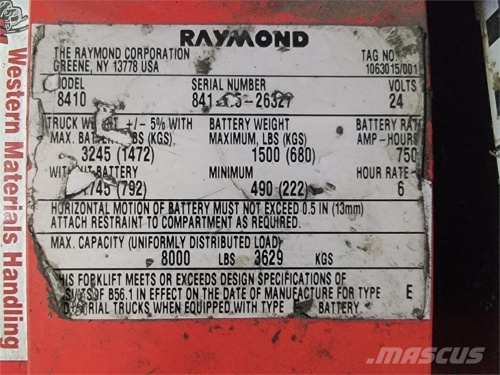 Raymond 8410 Construction - Autres