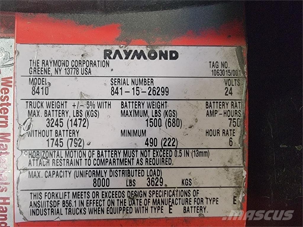 Raymond 8410 Construction - Autres