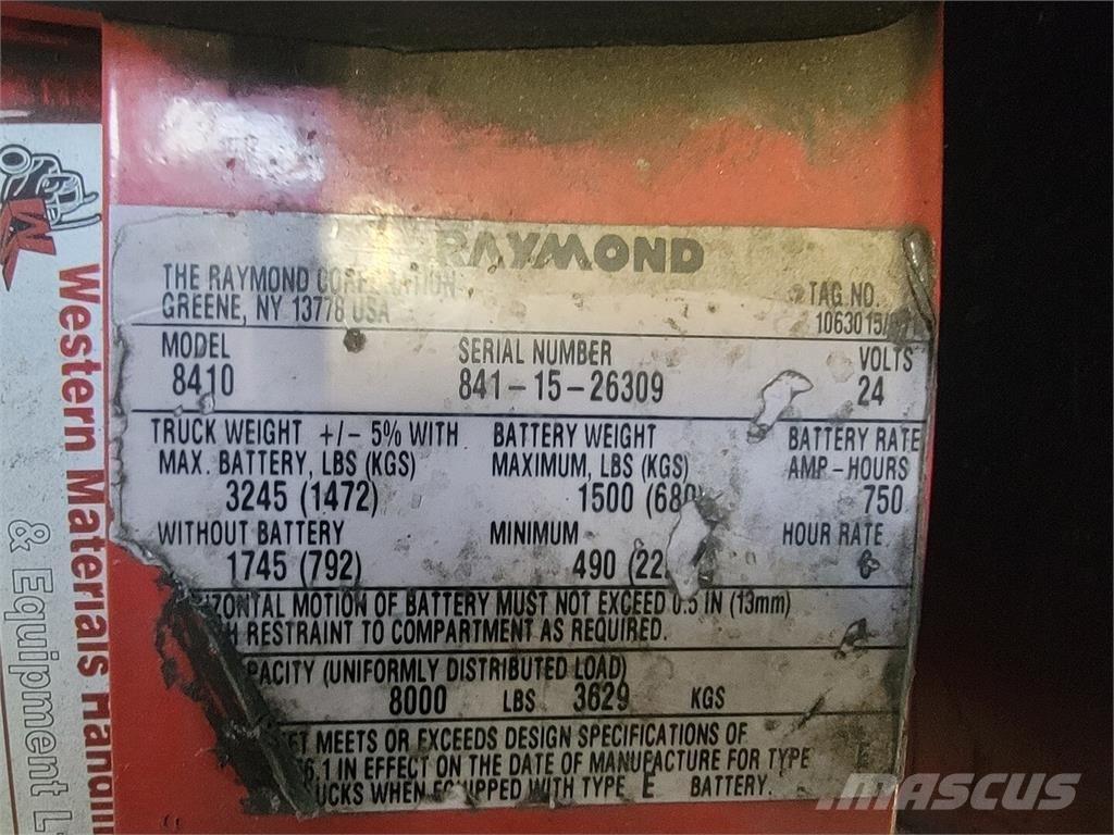 Raymond 8410 Construction - Autres
