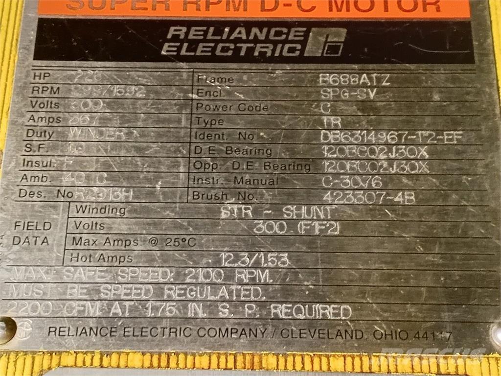  RELIANCE ELECTRIC Moteur Industriel