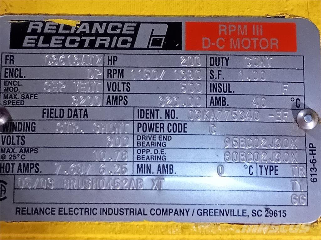  RELIANCE ELECTRIC Moteur Industriel