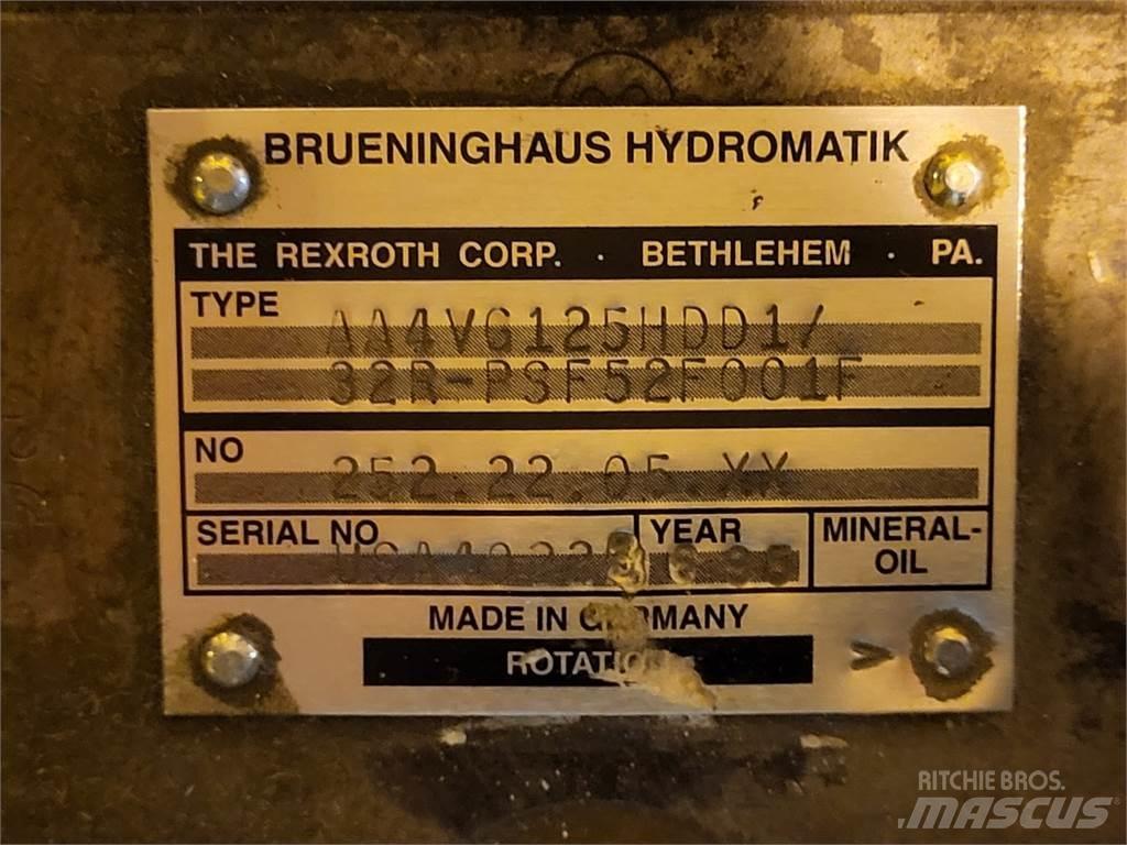 Rexroth A4VG125HDD1 Pompe à eau / Motopompe