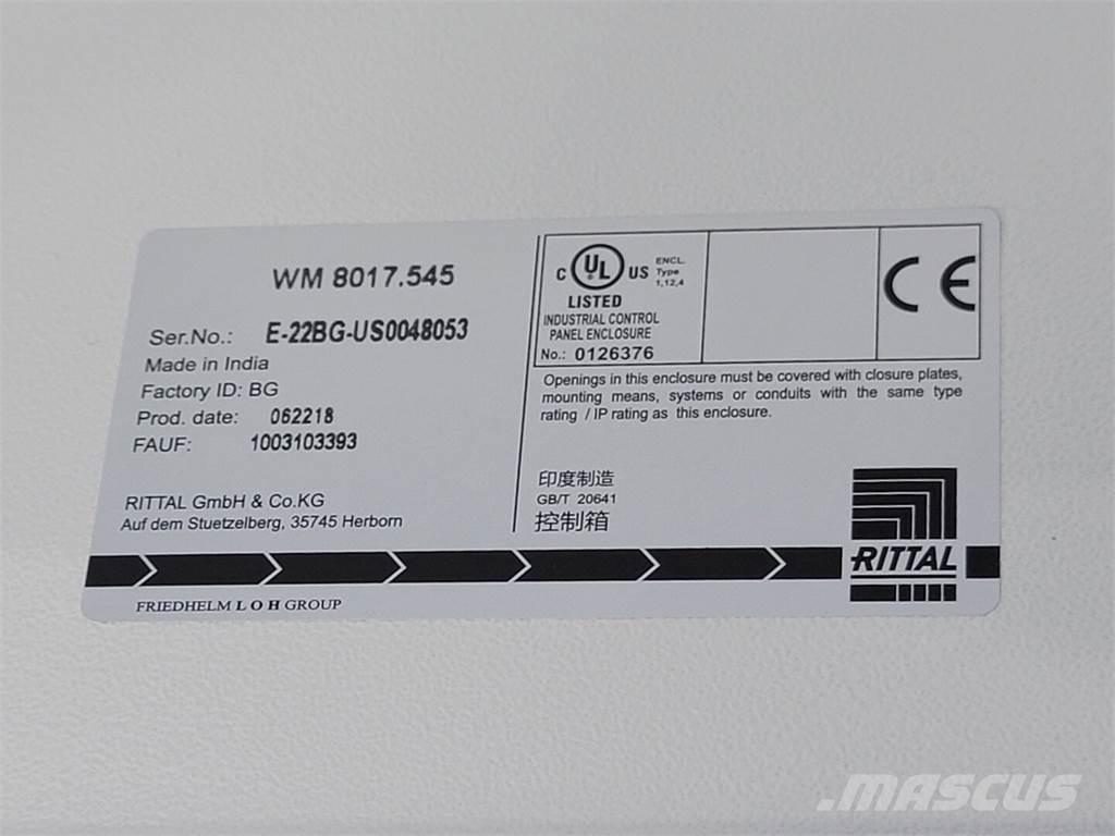  RITTAL WM 8017.545 Construction - Autres