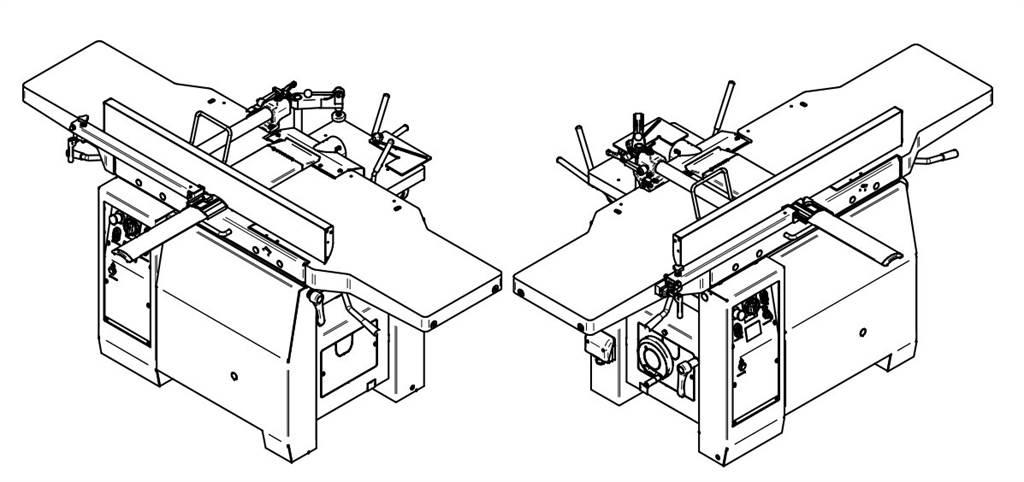  SCM minimax fs 41es Godet raboteur